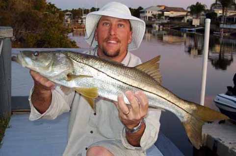 Captain Steven w/a Nice Snook