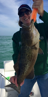 Angling Adventures Gag Grouper